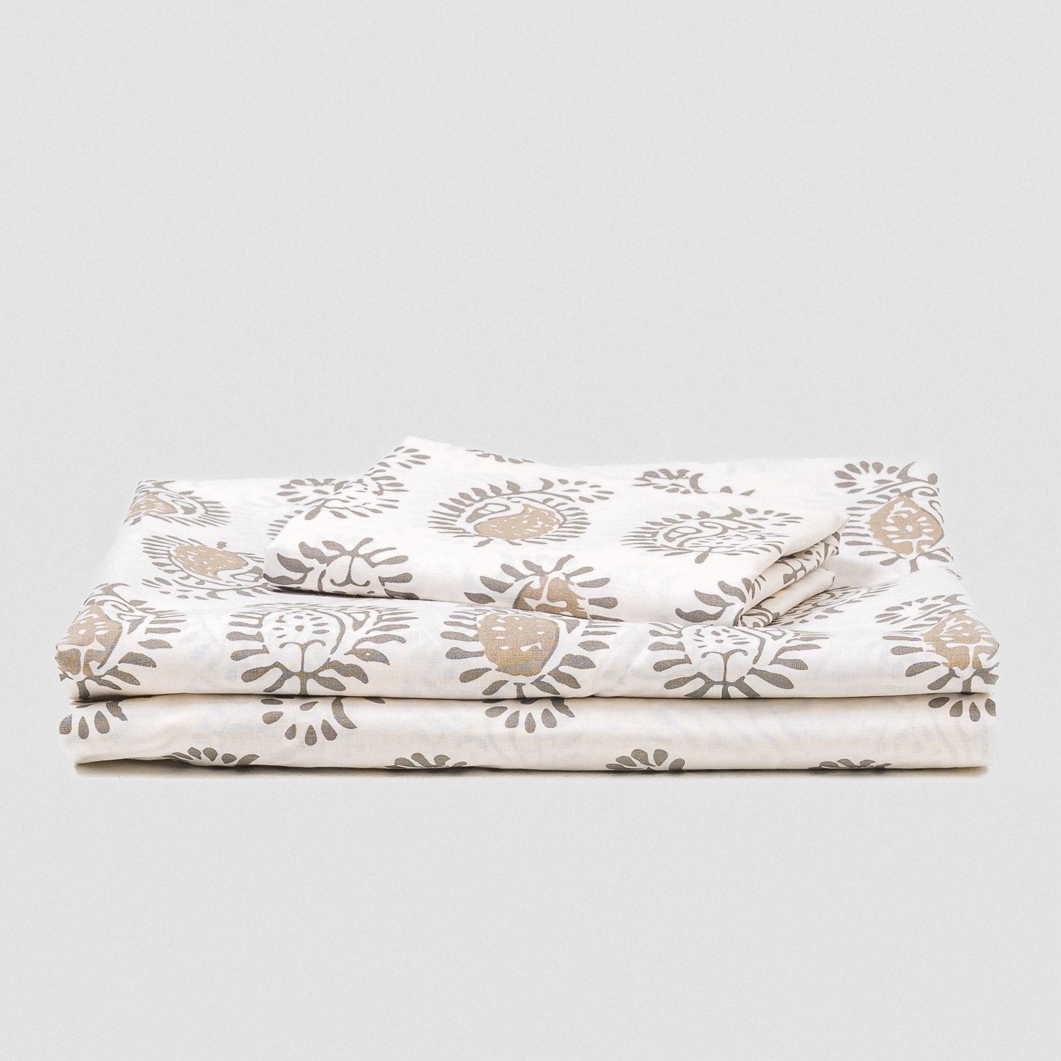 Jogo de lençóis de algodão Indonesia verde