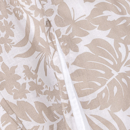 Funda nórdica algodón Tulipan topo